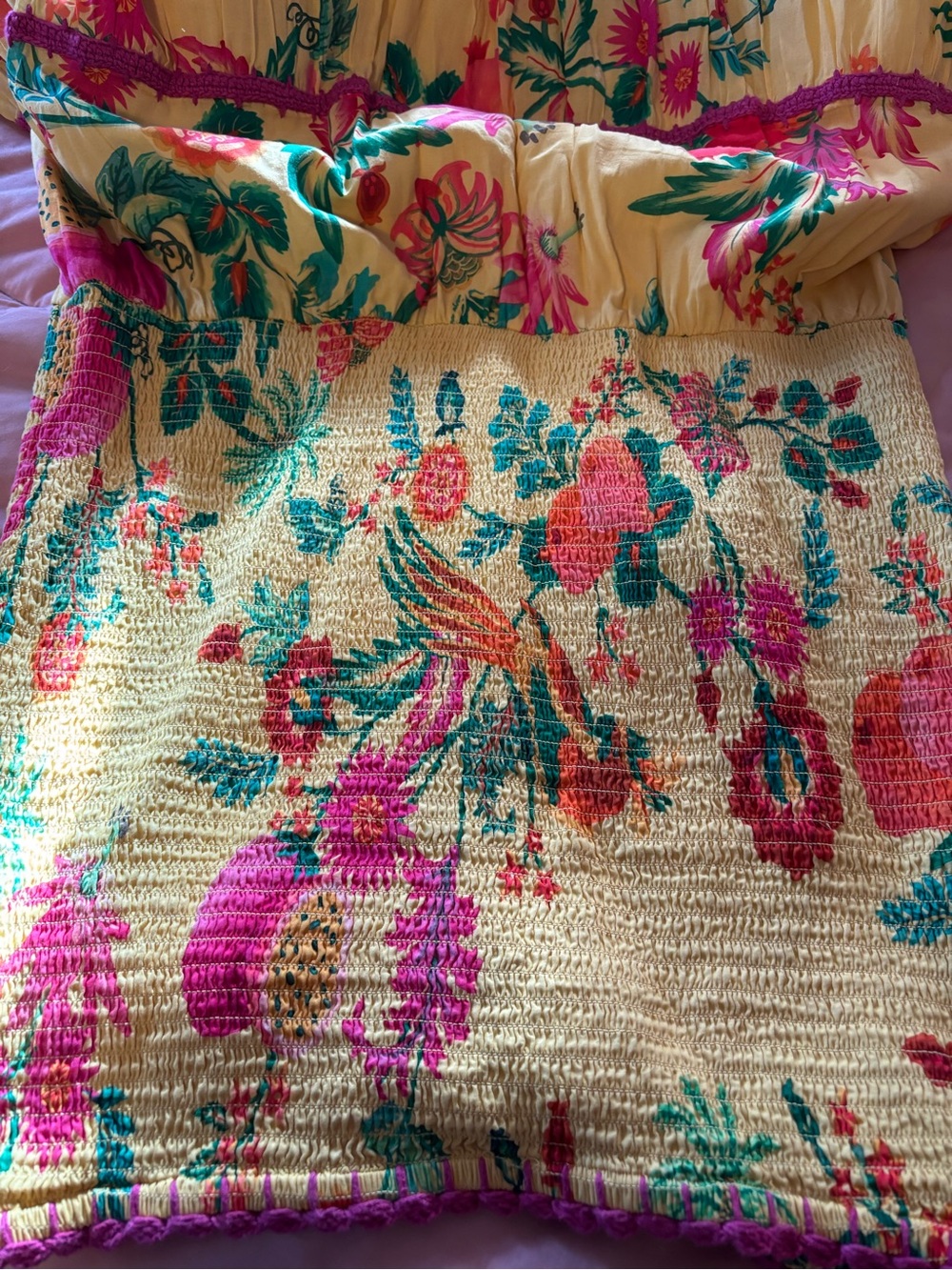 Farm Rio Delicate Fruit Garden Halter Maxi - Picture 7 of 12